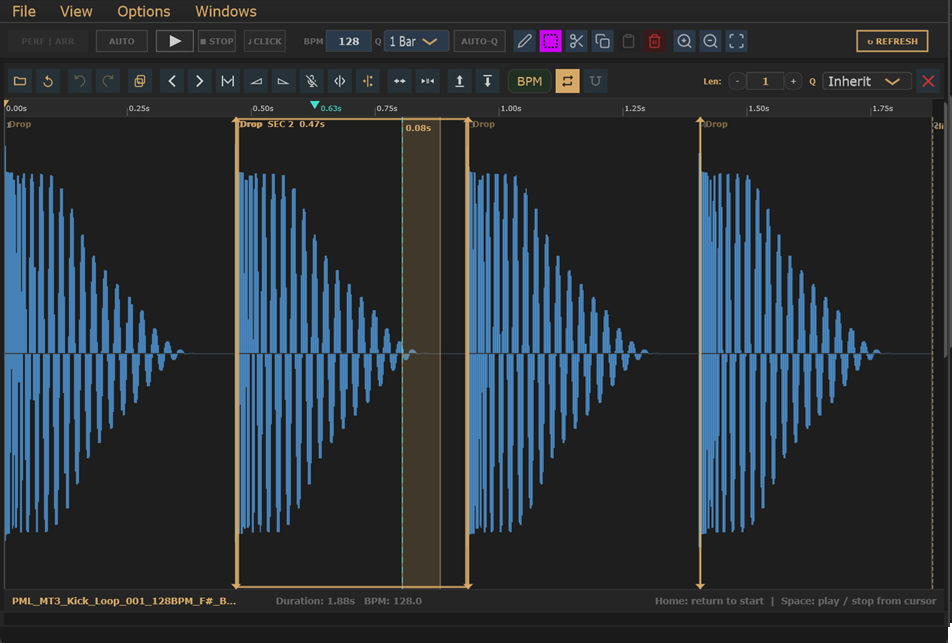 GrooviXBeat Sample Editor